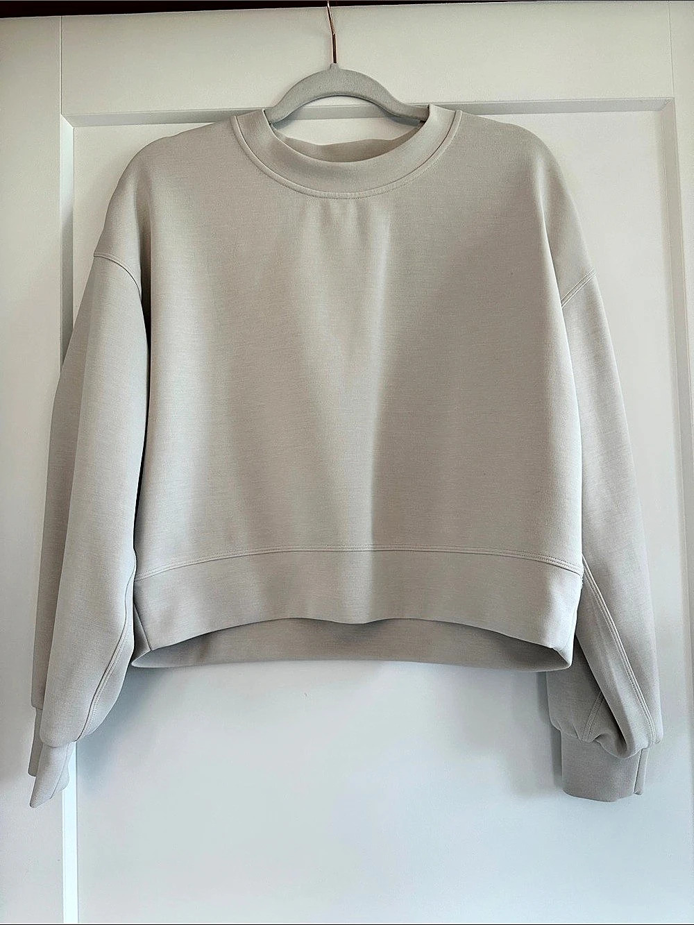 lululemon Softstreme Perfectly Oversized Cropped Crew